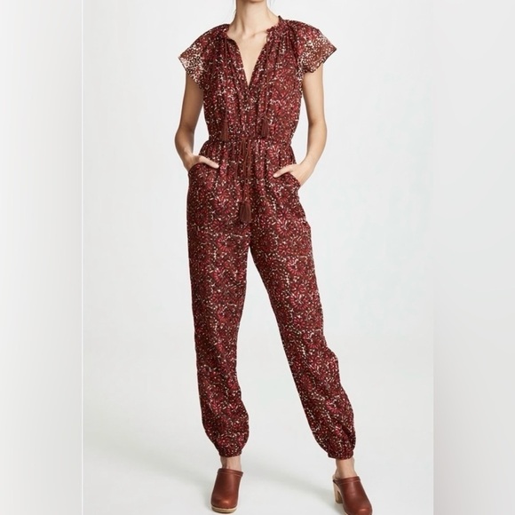 Ulla Johnson Floral Terra Jumpsuit-size2 
Great condition - Picture 1 of 10